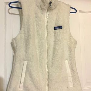 Patagonia White Sherpa Vest NWT